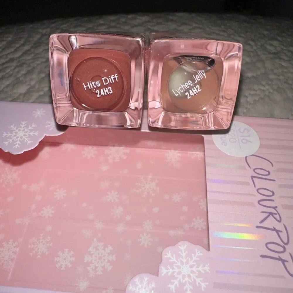 Colourpop so juicy plumping glossy lip oil duo